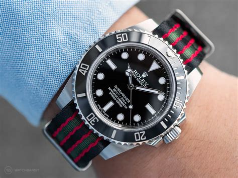 rolex natoband|rolex nylon strap.